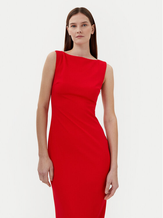 Calvin Klein Calvin Klein Rochie cocktail K20K208140 Roșu Slim Fit
