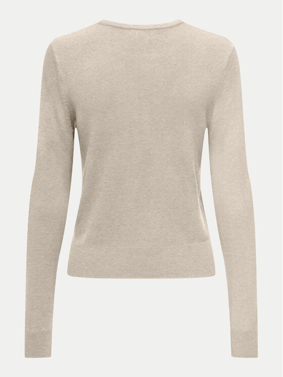 ONLY ONLY Пуловер Venice 15333989 Екрю Regular Fit