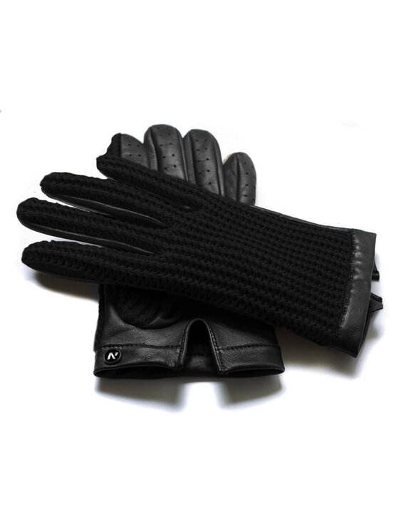 Rękawiczki Męskie napo gloves, Czarne, napoCROCHET (Czarne) M