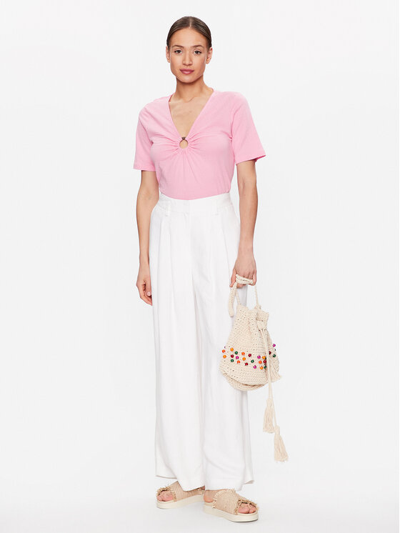 b.young b.young Blusa Paige 20813294 Rosa Regular Fit