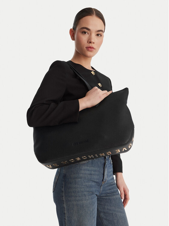 LOVE MOSCHINO Дамска чанта JC4121PP1OLT0000 Черен