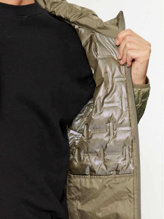 Columbia Columbia Pernata jakna Delta Ridge™ Down Hooded Jacket Zelena Regular Fit