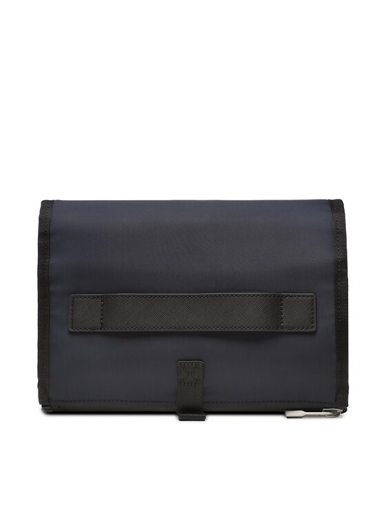 Tommy Hilfiger Tommy Hilfiger Pochette per cosmetici Th Elevated Nylon Washbag AM0AM10979 Blu scuro