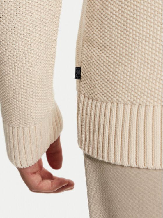 Tom Tailor Tom Tailor Sweter 1043343 Beżowy Regular Fit
