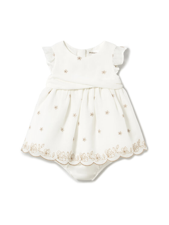 Mayoral Mayoral Vestito elegante 1856 Bianco Regular Fit