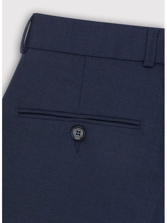 Pako Lorente Pako Lorente Spodnie garniturowe P24SF-6G-025 Granatowy Slim Fit