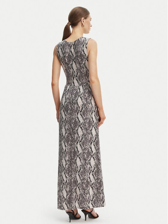 Morgan Morgan Лятна рокля 261-RVIP Бежов Slim Fit