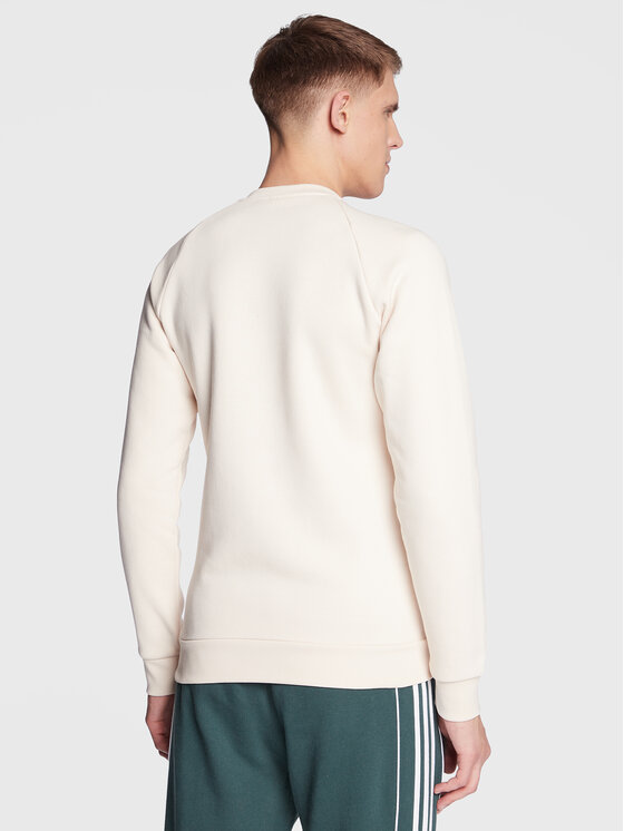 adidas adidas Bluza Trefoil Essentials Crewneck Sweatshirt IA4826 Beżowy Regular Fit