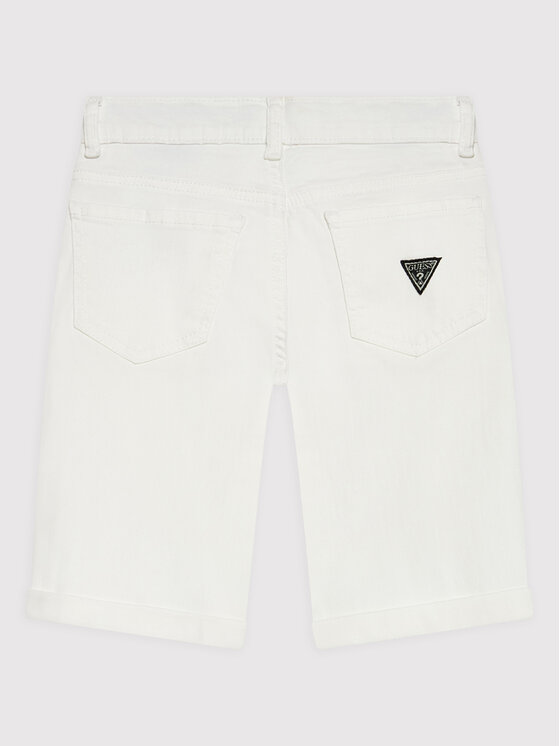 Pantaloncini di jeans L1RD03 WE620 Bianco Regular