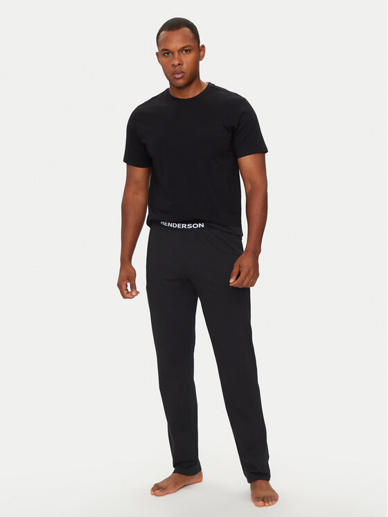 Henderson Henderson Pijama Keanu 42015 Negru Regular Fit