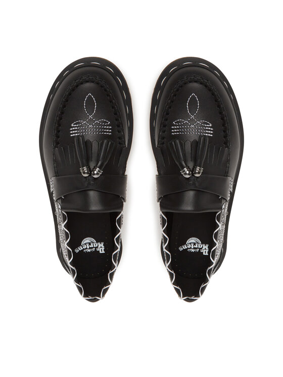 Dr. Martens Dr. Martens Mokasinke Adrian Gothic Americana DM31626001 Crna