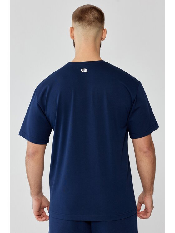 ROUGH RADICAL ROUGH RADICAL Koszulka techniczna TRAVEL Granatowy Slim Fit