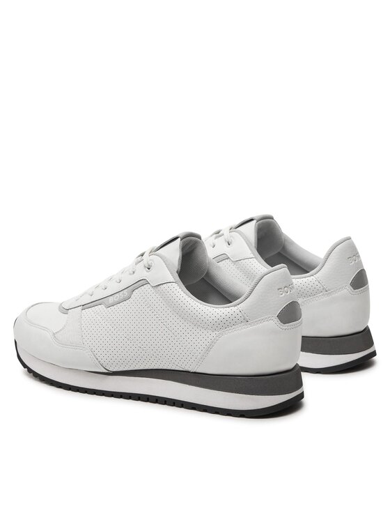 BOSS Boss Sneakersy Kai Runn Ltpf 50517382 Bílá
