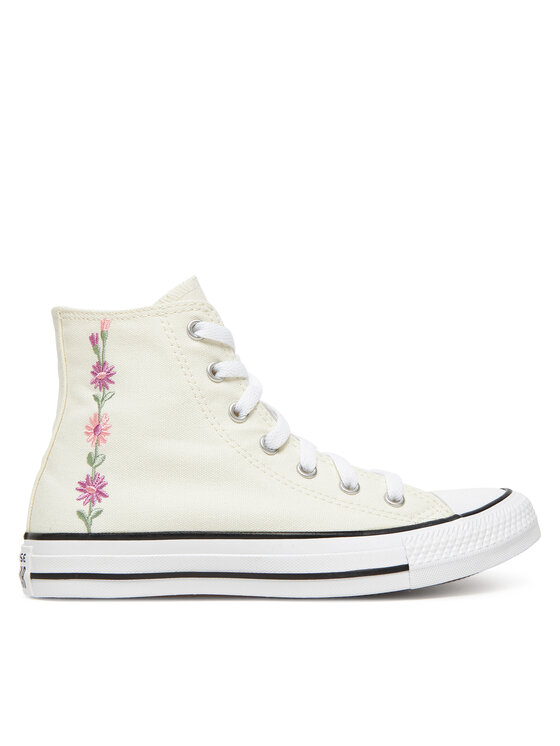 Teniși Converse Chuck Taylor All Star Florals A11774C Écru