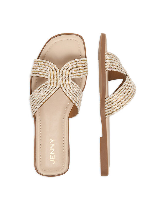 JENNY JENNY Шльопанці CEO-R26SS09215 Écru
