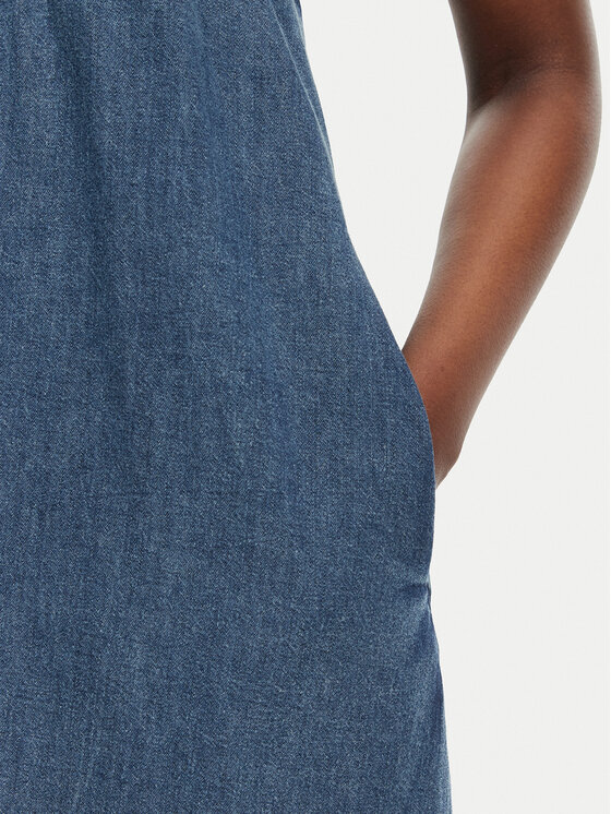 Tommy Jeans Tommy Jeans Džínsové šaty DW0DW22342 Modrá Slim Fit