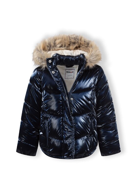 minoti minoti Kurtka zimowa 26coat79 Granatowy Regular Fit