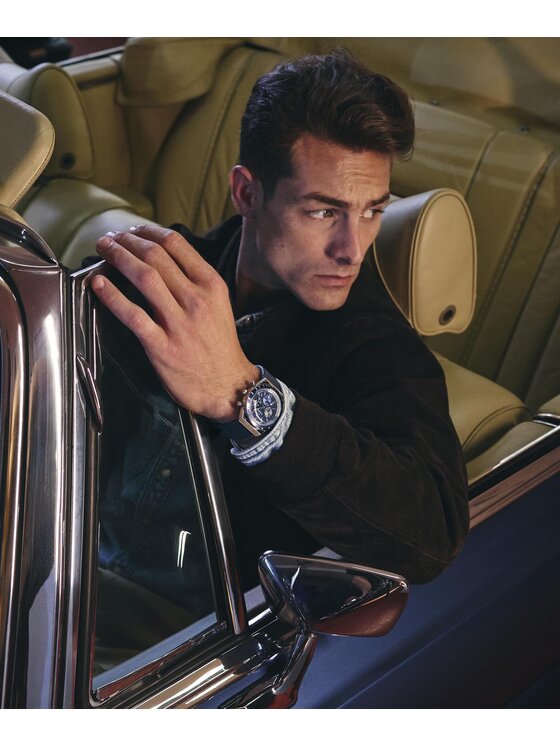 Timex Timex Zegarek TW2Y36100 Niebieski