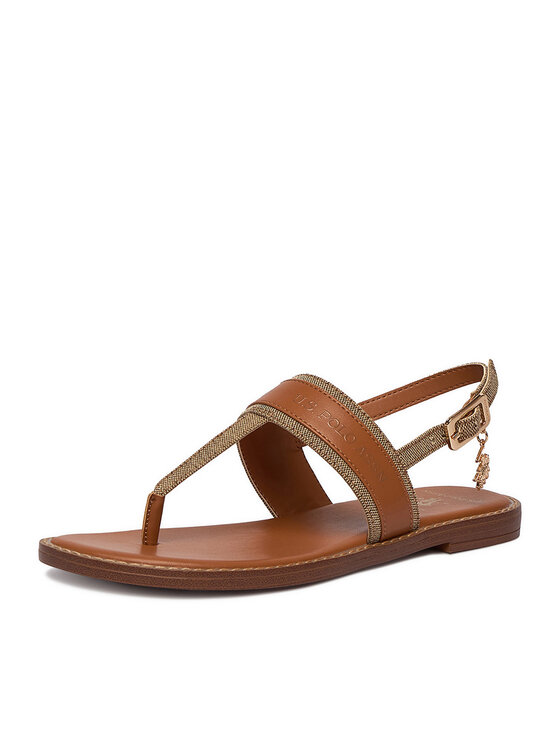 U.S. Polo Assn. U.S. Polo Assn. Sandalen EO-CASSIE001W/6TY1 Braun