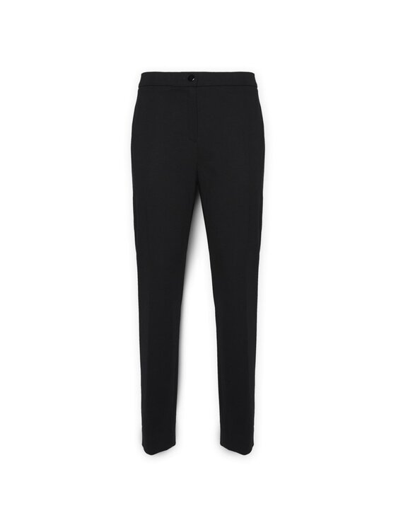 Elena Mirò Elena Mirò Spodnie materiałowe P062P300395N033 Czarny Slim Fit