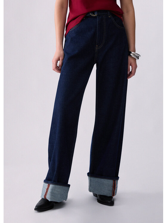 Liu Jo Liu Jo Jeans UF6161D485477000 Azzurro chiaro Loose Fit