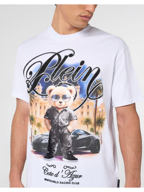 PHILIPP PLEIN PHILIPP PLEIN T-Shirt 29885 Biały Regular Fit