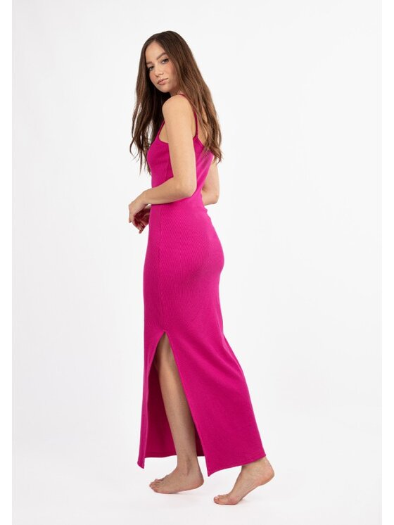 DKaren Sport DKaren Sport Sukienka codzienna DK-K-P7 Różowy Slim Fit