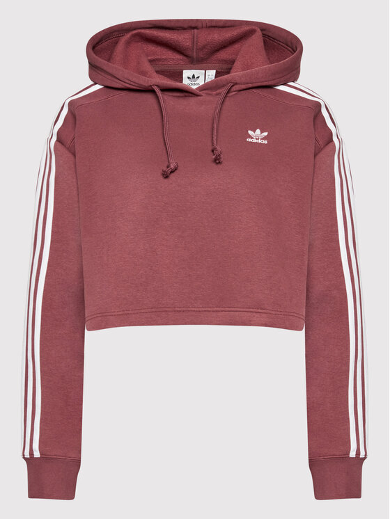 Felpa adidas rosso bordeaux store