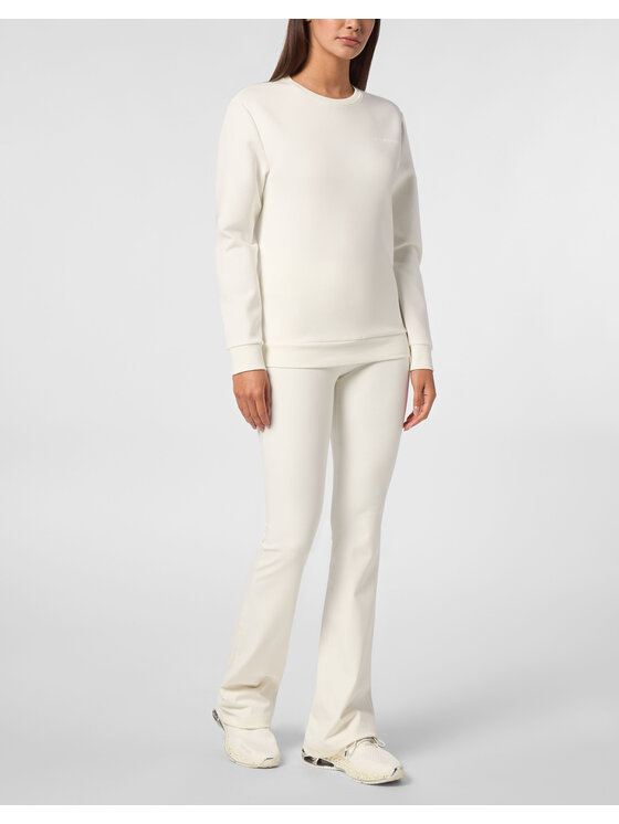 Plein Sport Plein Sport Longsleeve 10195 Bianco Regular Fit