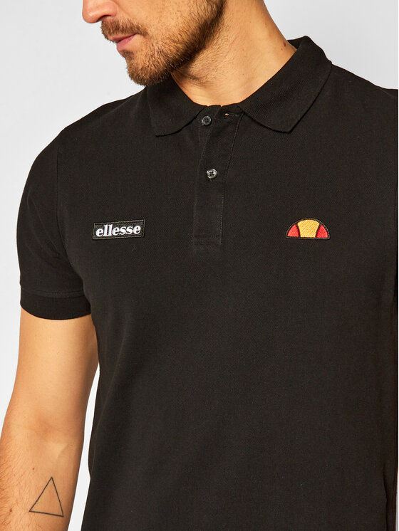 Ellesse Ellesse Polo Montura SHS04475 Crna Regular Fit