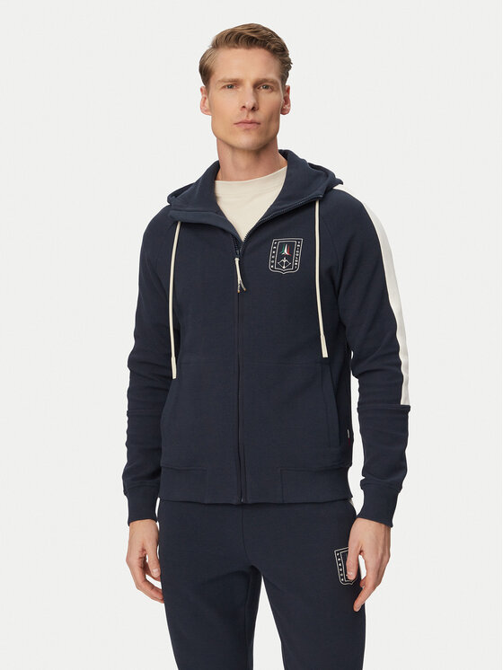 Aeronautica Militare Aeronautica Militare Tepláková súprava 261TF0114UF00680 Tmavomodrá Regular Fit
