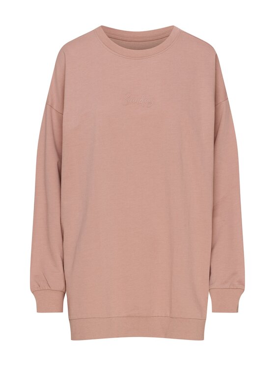 Esotiq Esotiq Mikina 42352 Růžová Regular Fit