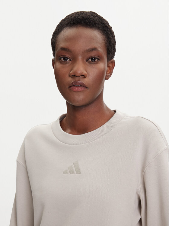 adidas adidas Bluza ALL SZN French Terry JV9816 Beżowy Regular Fit