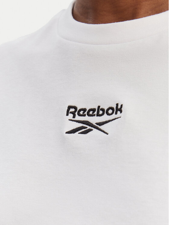 Reebok Reebok T-Shirt Klara RK25503CCW Biały Relaxed Fit