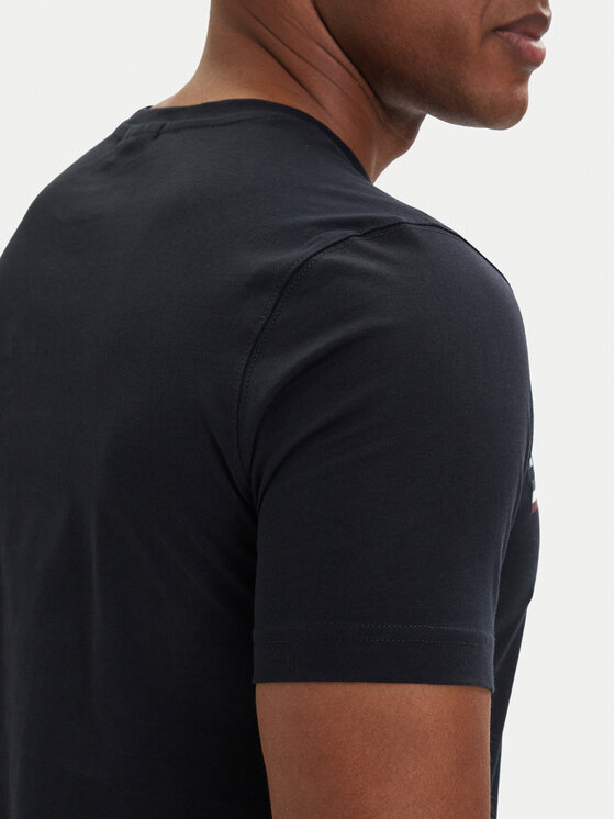 Aeronautica Militare Aeronautica Militare Tricou 261TS1942UJ00538 Bleumarin Regular Fit