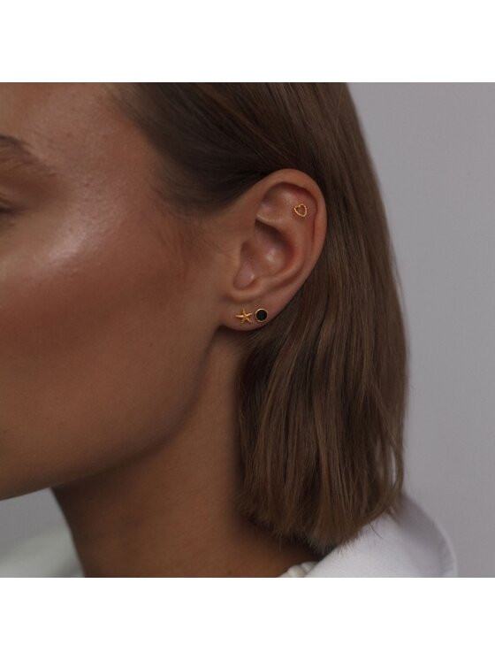ANIA KRUK ANIA KRUK Piercing SRUKS0641Z Żółte złocenie