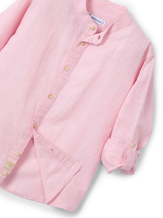 Mayoral Mayoral Camicia 3119 Rosa Regular Fit