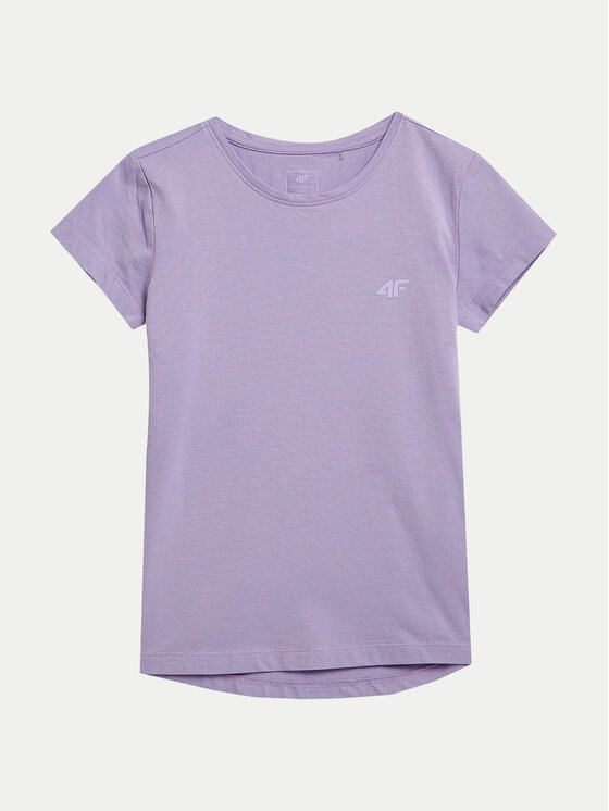 4F 4F Тишърт 4FJWSS24TTSHF1110 Виолетов Regular Fit