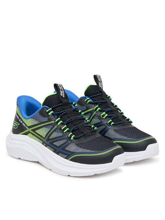 Skechers Skechers Sneakers Microspec Velocity - Grid-Shift 404220L/BBLM Nero