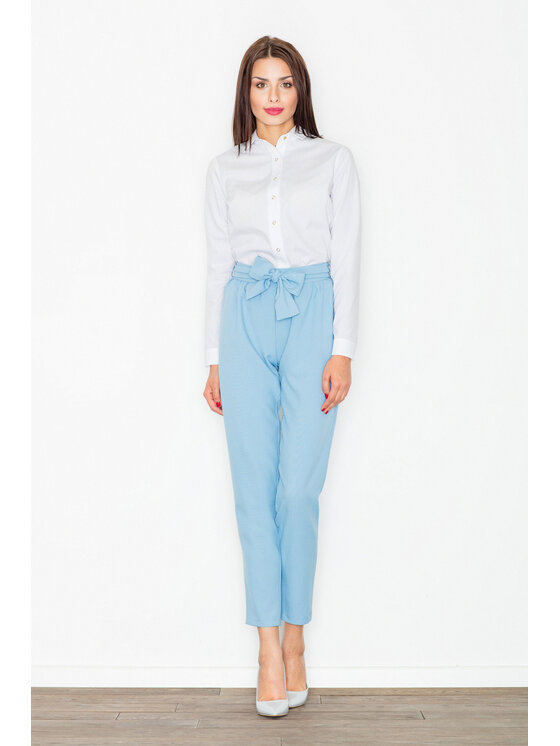 FIGL FIGL Παντελόνι γυναικείο M523 Μπλε Regular Fit