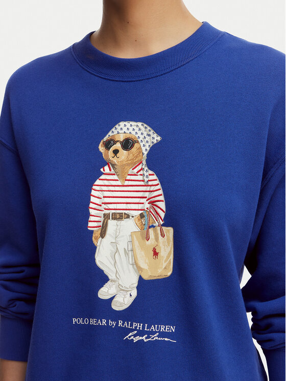 Polo Ralph Lauren Polo Ralph Lauren Світшот 211A12730001 Голубий Regular Fit