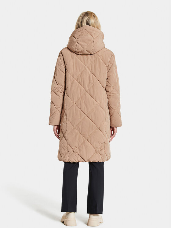 Didriksons Didriksons Зимно яке Torun 504377 Бежов Relaxed Fit