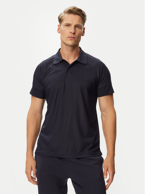 Beverly Hills Polo Club Tricou polo P-SS26M-P0170 Bleumarin Reglan Fit
