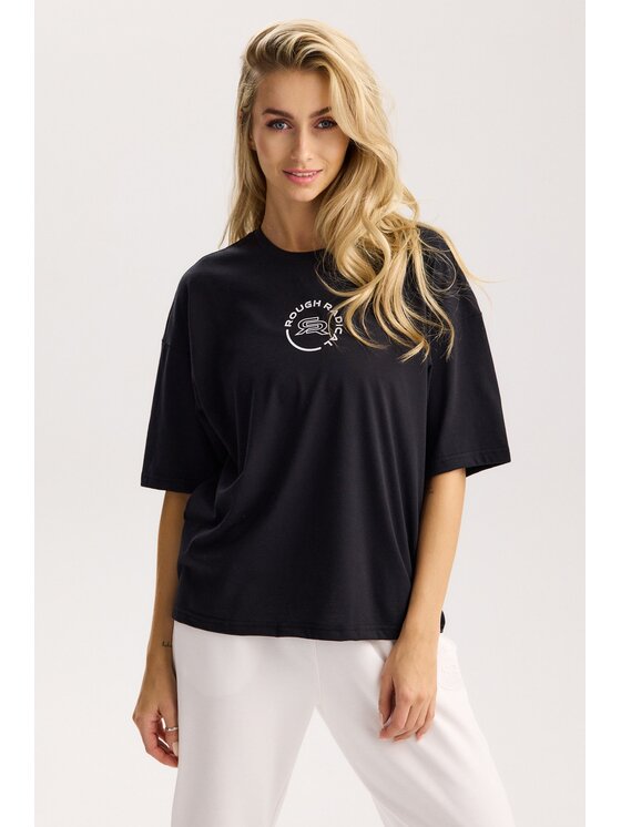 ROUGH RADICAL ROUGH RADICAL Koszulka techniczna ESSENTIAL FIT WOMEN Czarny Regular Fit