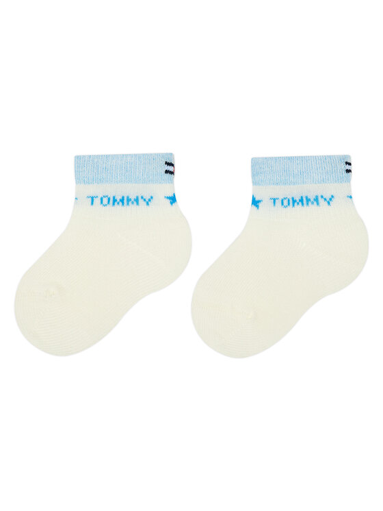 Tommy Hilfiger Tommy Hilfiger Zestaw 3 par wysokich skarpet dziecięcych 701222675 Kolorowy