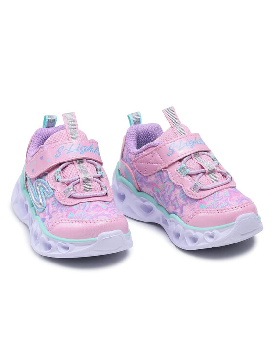 Skechers Skechers Sneakersy Heart Lights 20180N/LPMT Różowy