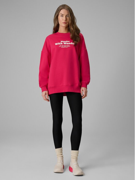4F 4F Bluza 4FRSS26TSWSF2993-53S Różowy Oversize