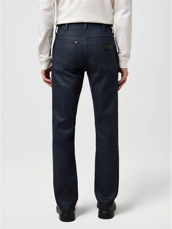 Wrangler Wrangler Spodnie materiałowe GREENSBORO Niebieski Straight Fit