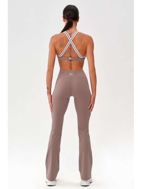 ROUGH RADICAL ROUGH RADICAL Legginsy MOCHA ACTIVE Beżowy Slim Fit