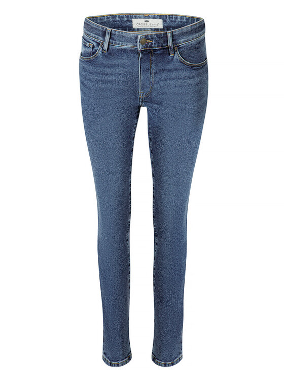 Cross Jeans Cross Jeans Jeansy P 489-224 Niebieski Slim Leg